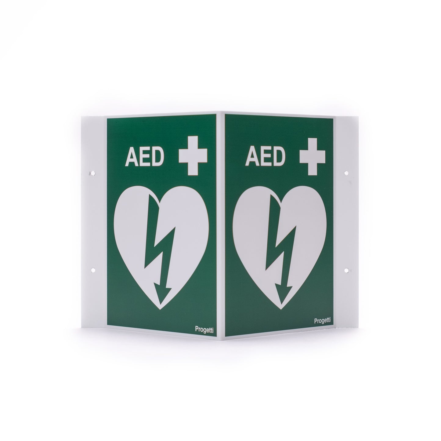 Defibrillator vinklad A4