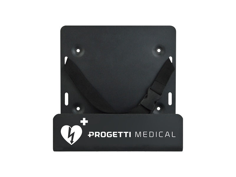 Progetti AED Hållare med skyddskant svart-1