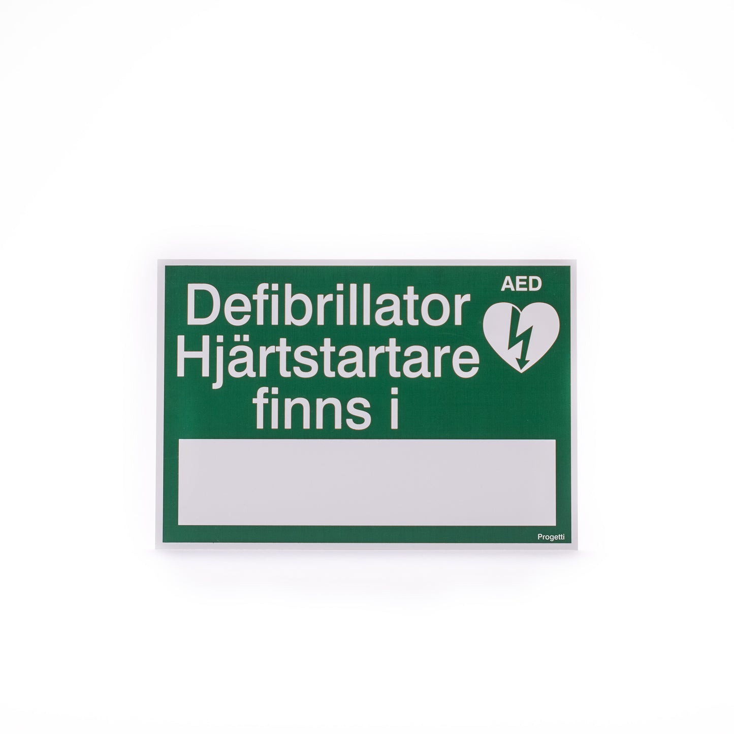 Hjärtstartare finns i A4