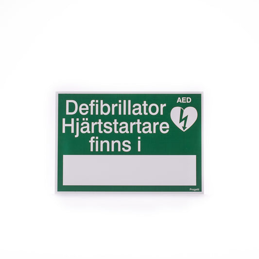 Hjärtstartare finns i A4-1