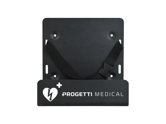Progetti AED Hållare med skyddskant svart-1